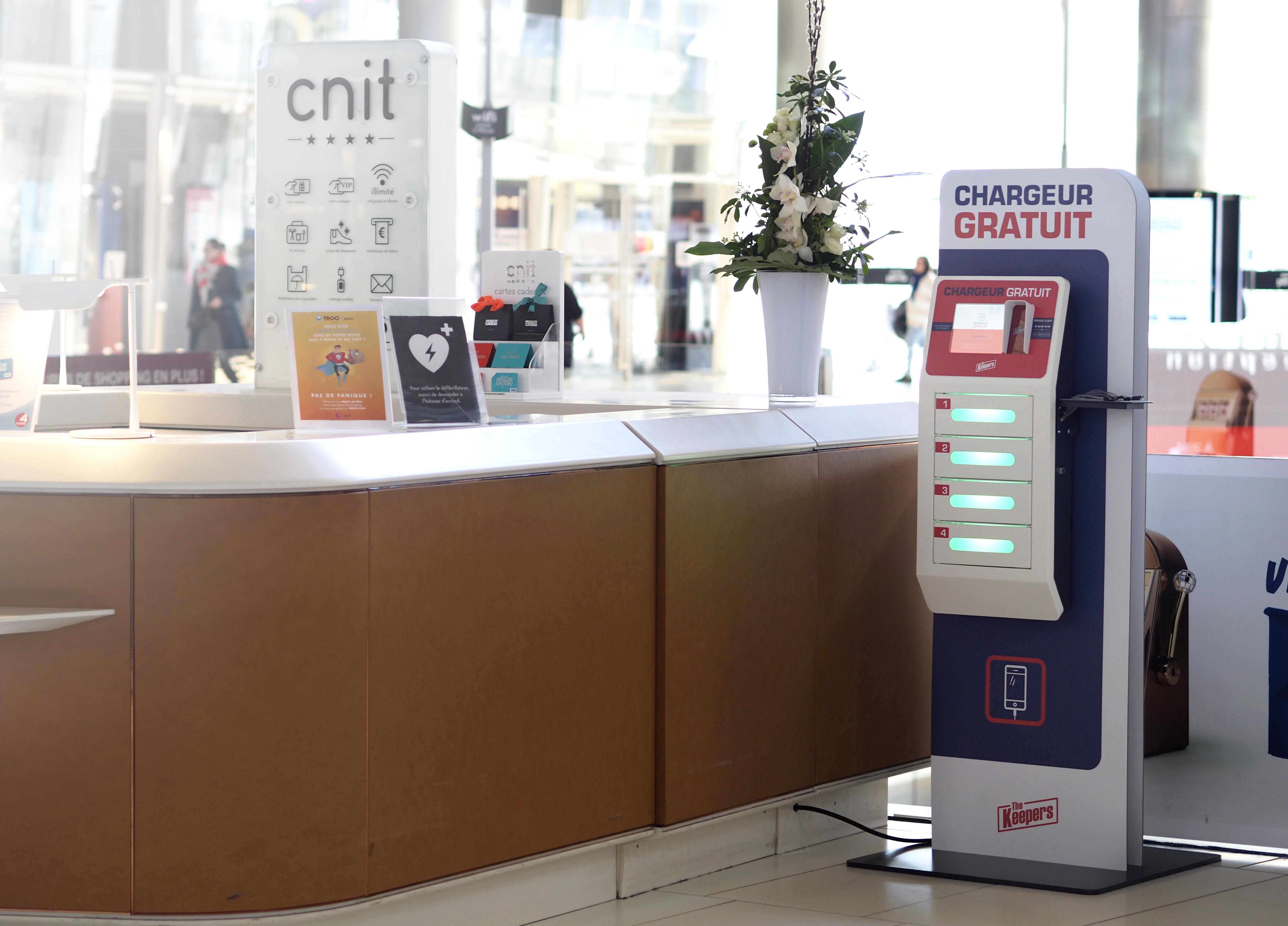 Smartphone-Ladestation